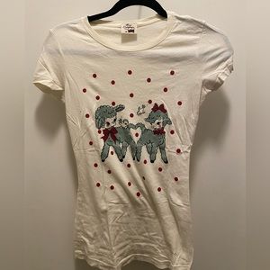 Retro tee with Lambs graphic